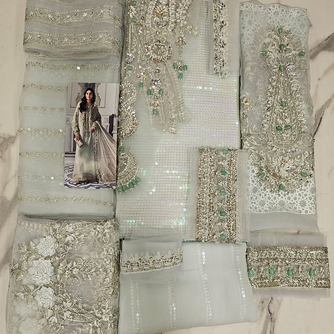 Maria B luxury chiffon D5