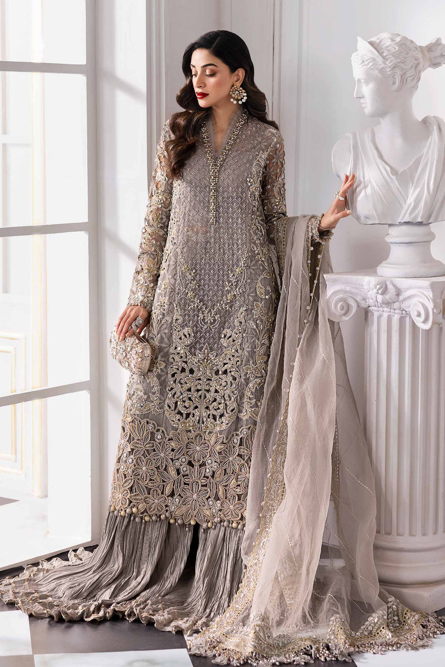 Maria B Embroidered D6