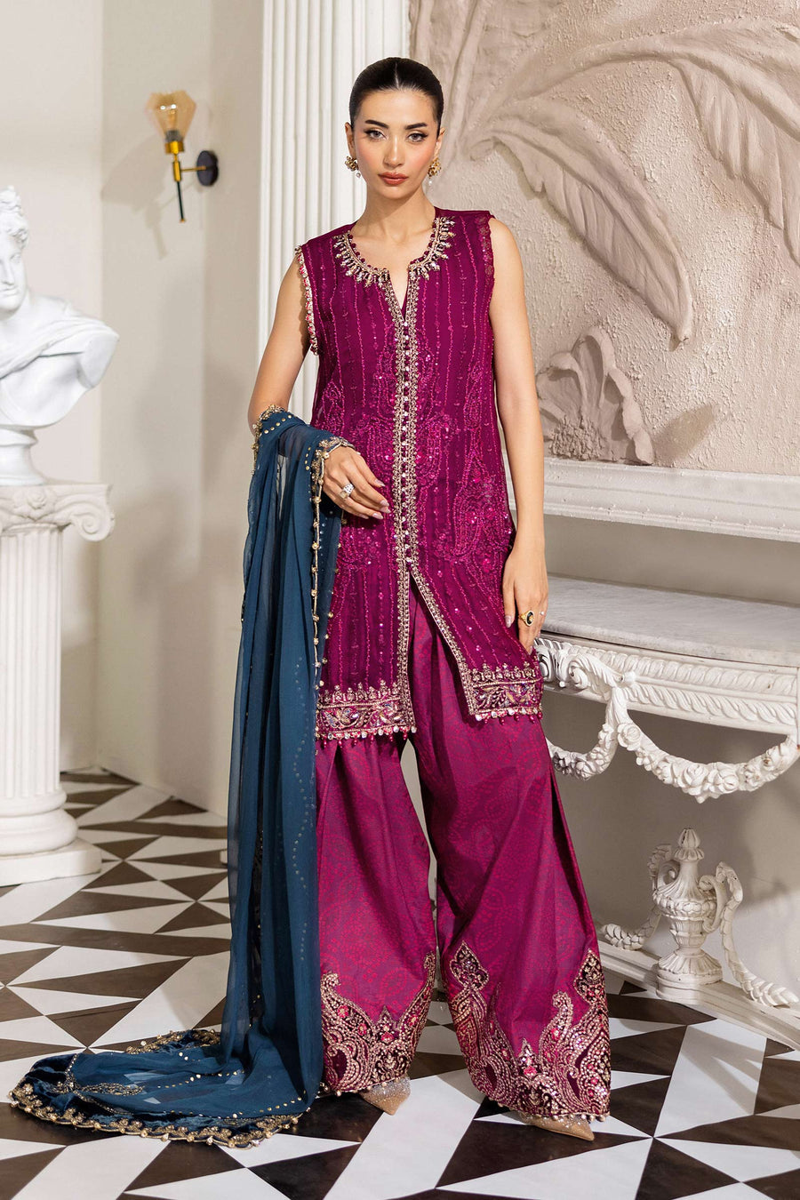 Maria B chiffon D2
