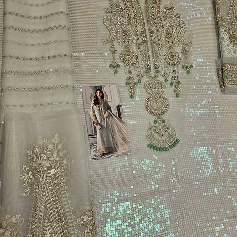 Maria B luxury chiffon D5