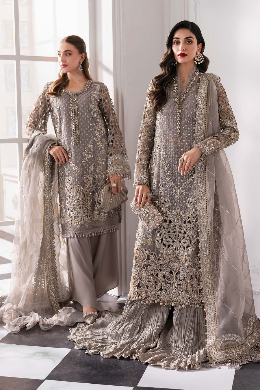Maria B Embroidered D6