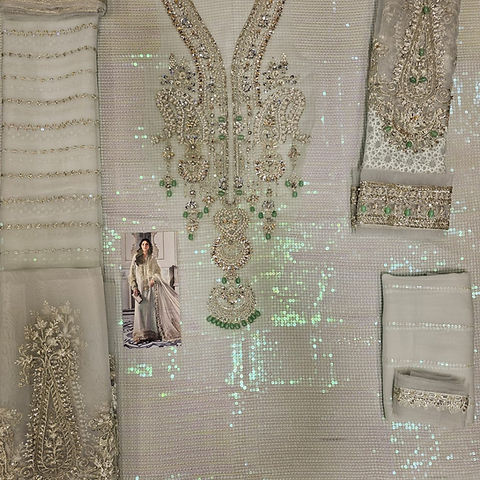 Maria B luxury chiffon D5