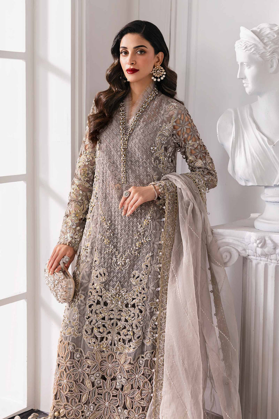 Maria B Embroidered D6