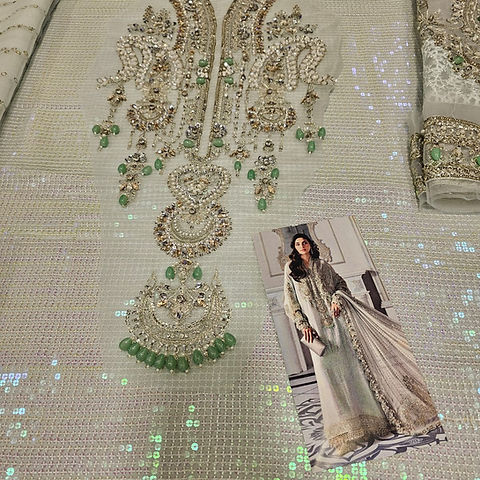 Maria B luxury chiffon D5