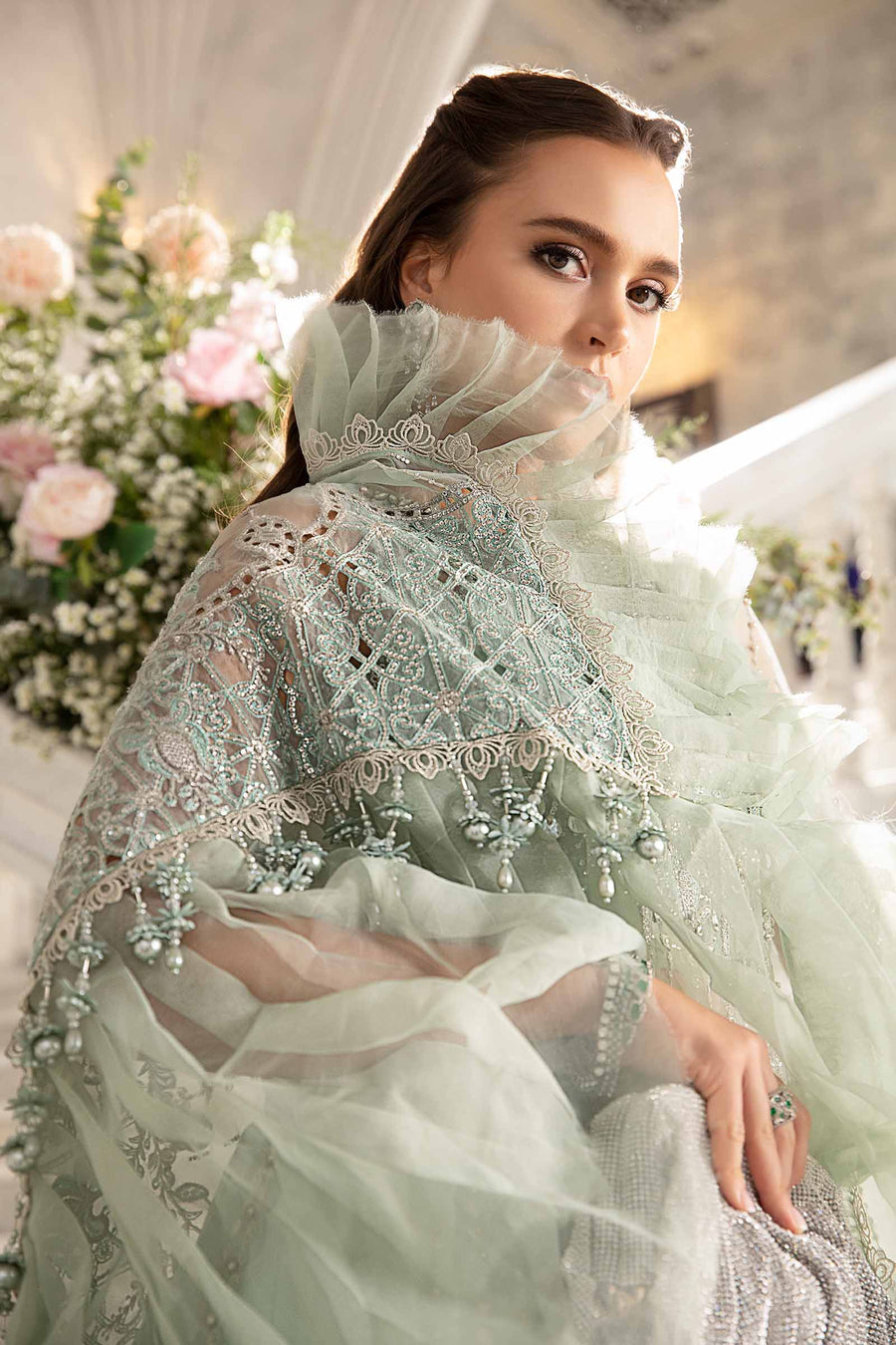 Maria B embroidered B4