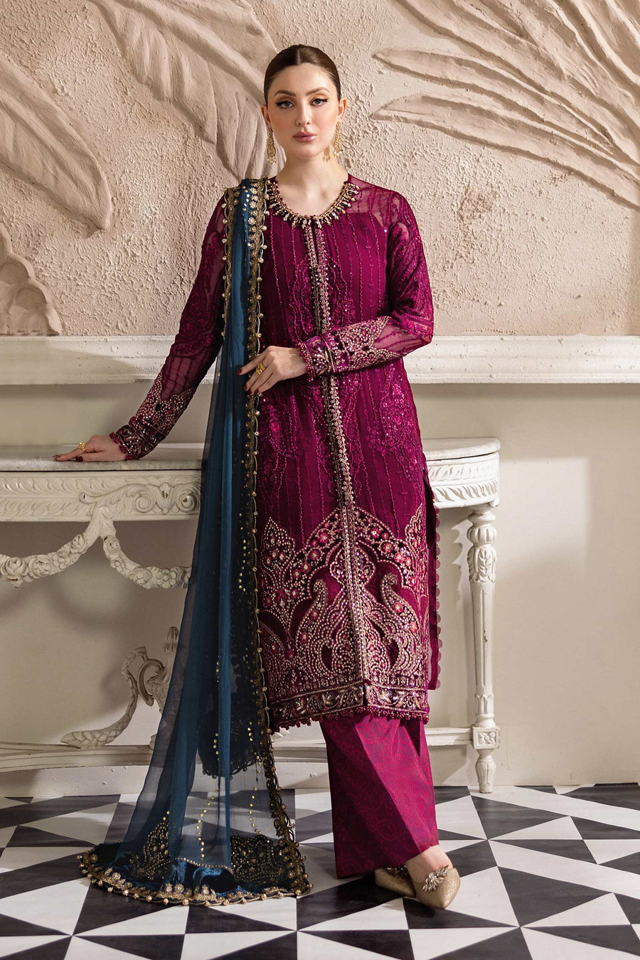 Maria B chiffon D2