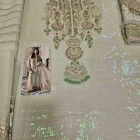 Maria B luxury chiffon D5