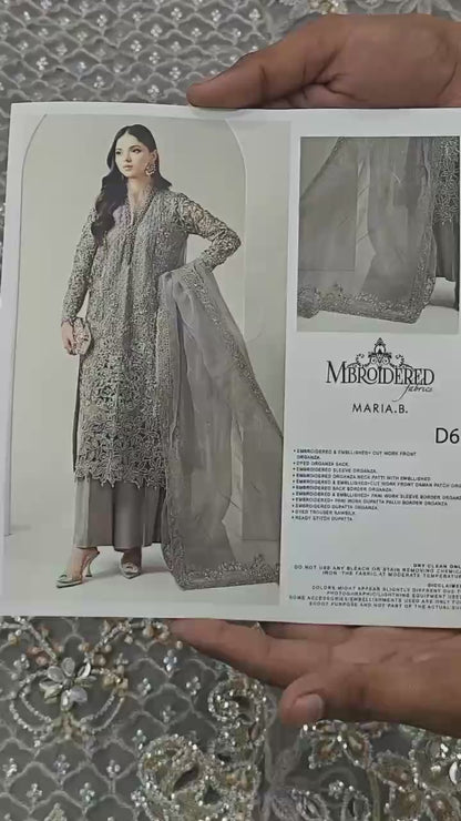 Maria B Embroidered D6