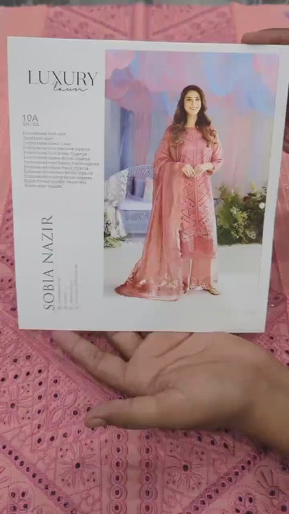 Design 10A Luxury Lawn 2025 Unstitched