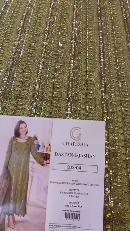 Charizma Unstitched Luxury Collection DJ5-04