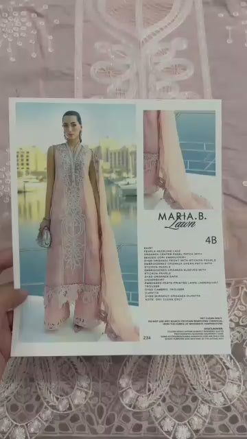 Maria.B Luxury Embroidered Lawn Collection
