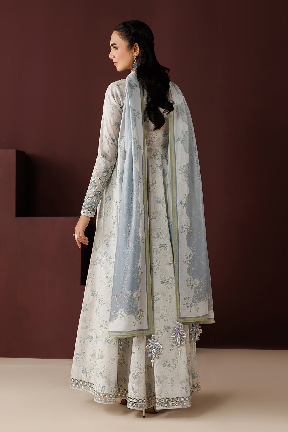 EMBROIDERED PRINTED LAWN PR-1259 Stitched