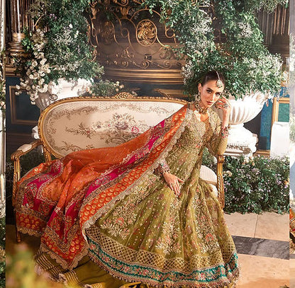 Maria B luxury wedding edition code D6