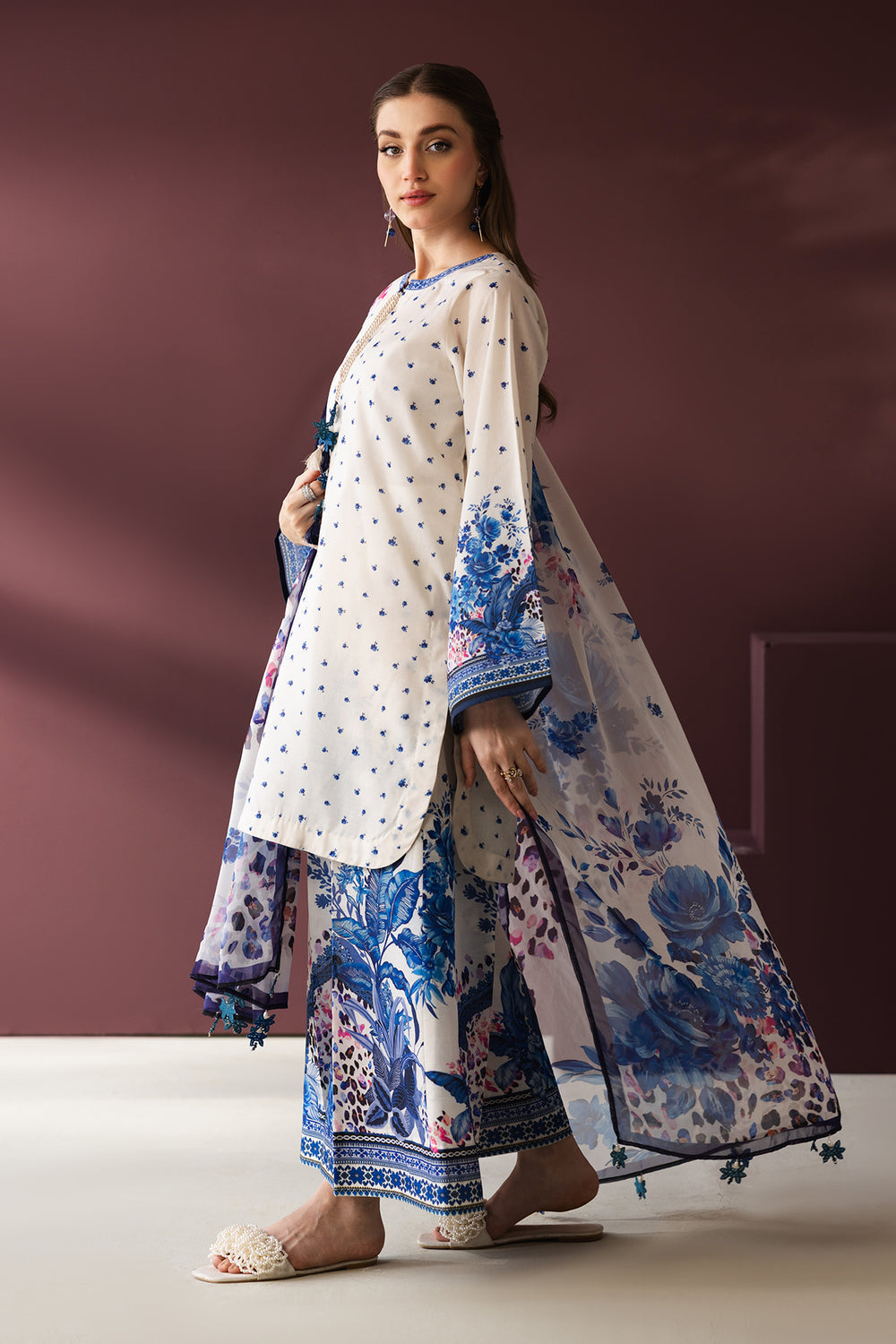 DIGITAL PRINTED LAWN Stitched