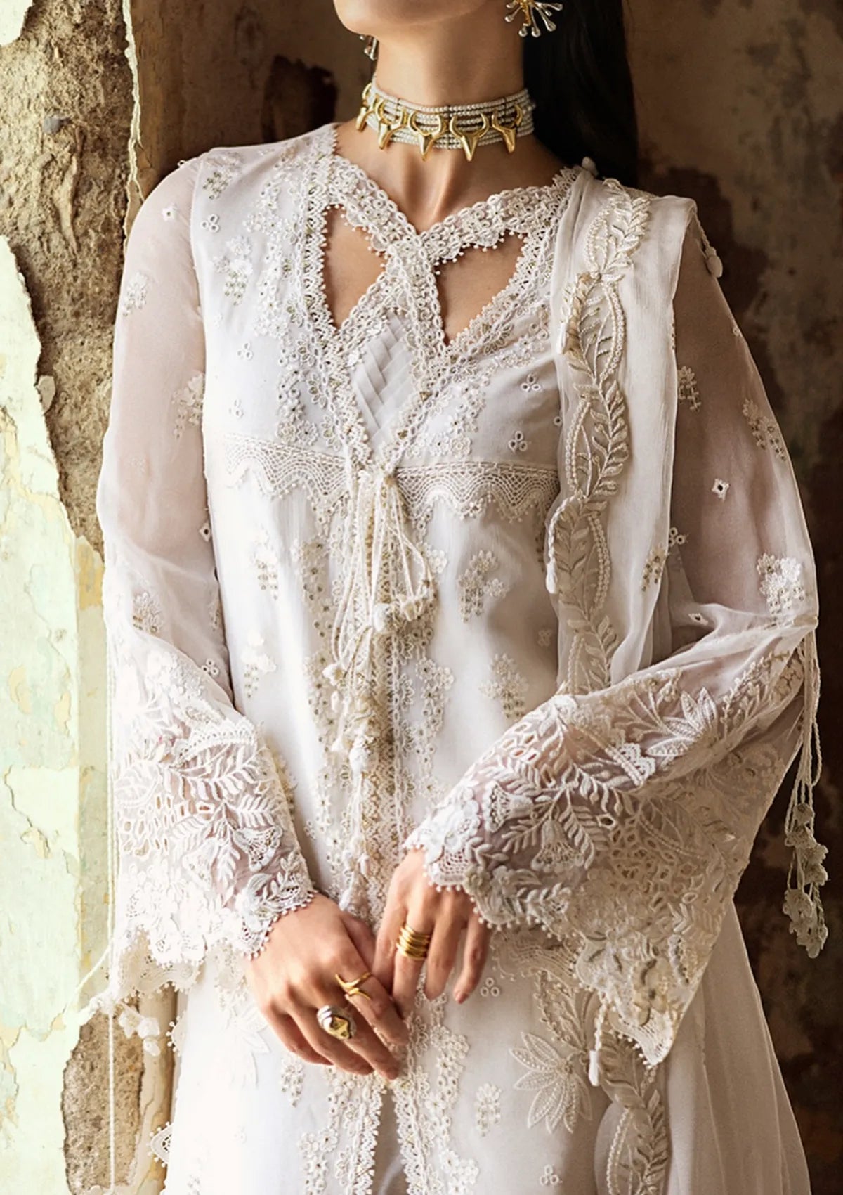 Qalamkar Emb Chiffons'25 WC-03 ROISE