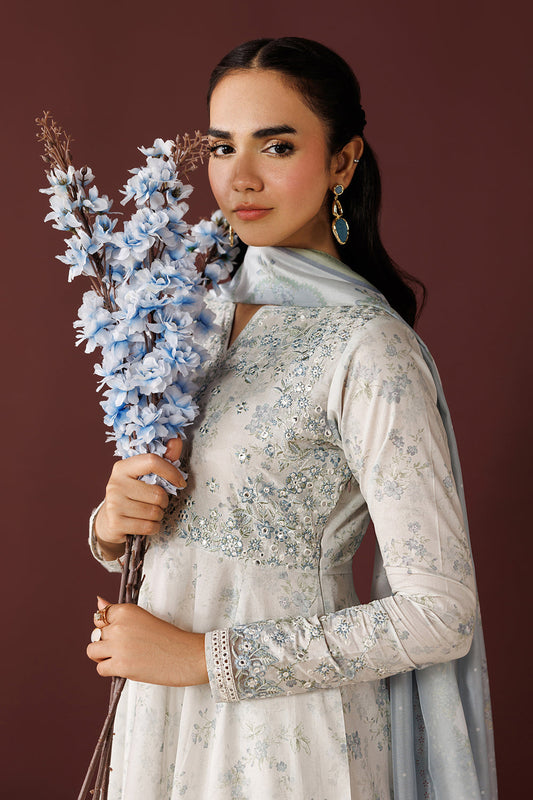 EMBROIDERED PRINTED LAWN PR-1259 Stitched