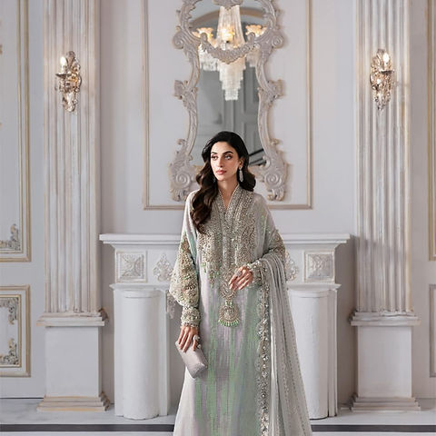 Maria B luxury chiffon D5