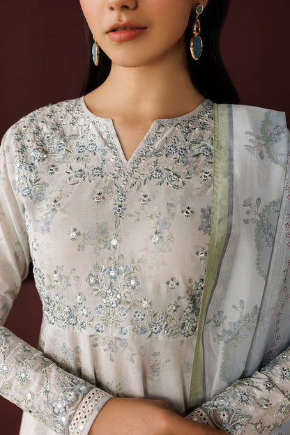 EMBROIDERED PRINTED LAWN PR-1259 Stitched